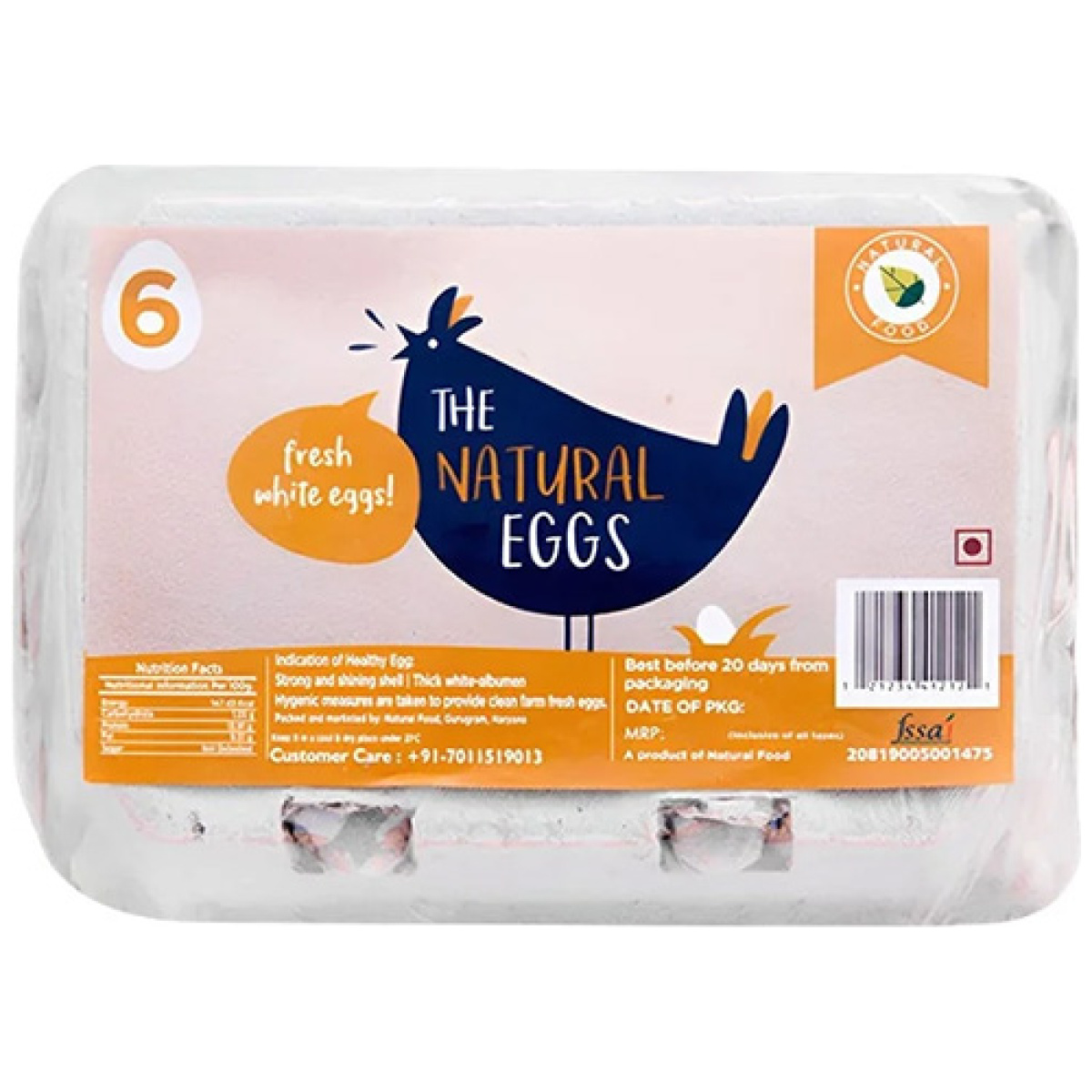Fresh White Eggs - Image 1