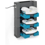 Hleðsluturn f/3 hleðslutæki